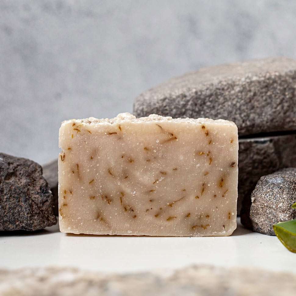 Kalte Prozess-Seife mit Ziegenmilch und Calendula